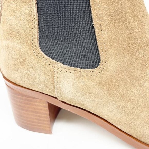 Steve Madden Women's Rhiannon Chelsea Boot Cognac Suede Size 8M - Picture 14 of 15